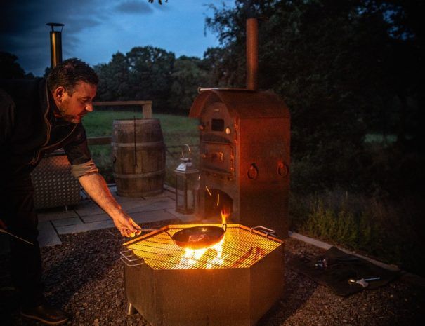 Firepit steak