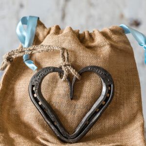 You Captured My Heart Horseshoe - Horseshoe Hearts