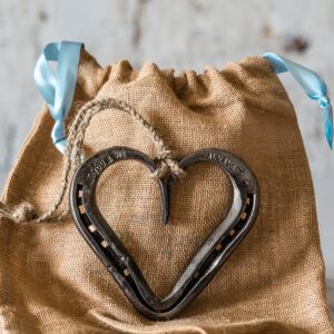 You and Me Always Horseshoe - Horseshoe Hearts