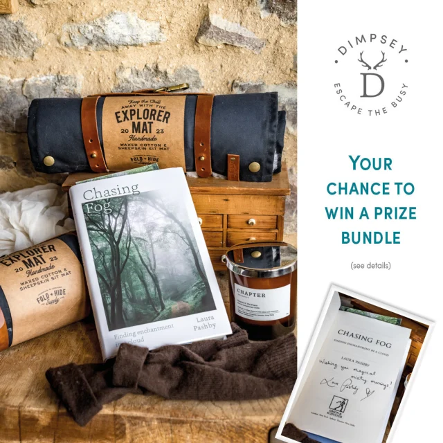As you know, here at Dimpsey, we love to introduce you to new makers and authors and the recent addition of a new book to our shepherd hut library for guests inspired me to do a competition with a difference for you, our lovely followers. ⁠
⁠
When makers give prizes, they’re giving you the gift of their time and their craft and I think that deserves some time from me too.⁠
⁠
So rather than do just a click like and follow post, I’ve taken the time to weave the prizes into a Dimpsey story and I’d love it if you’d take the time to read it before you click and follow our lovely creatives who are taking part.⁠
⁠
It’s too long for this one post, so you will need to follow the link to the Dimpsey blog to read the rest of the story, or if you’re short on time, you can just click on the photo above and follow Dimpsey and the three creatives who have joined us for this competition. Full details below.⁠
⁠
However, I’d really love it if this competition encouraged you to take five minutes with a mug of tea to read the full story, because little resets is what Dimpsey is all about…⁠
⁠
Before we get on with the tale, I just need to tell you that this competition isn’t endorsed by Instagram or Meta, is open to UK residents only and will end at 11.59pm on Sunday 15th December and a winner will be drawn at random.  There is no cash equivalent.⁠
⁠
To enter you need to like the four brands tagged on the photo and tag a friend you would love to take this walk with on our instagram feed below.⁠
⁠
Now, are you sitting comfortably? ⁠
⁠
Come let’s walk a while⁠
⁠
It’s early…⁠
⁠
You sit at the kitchen table, one hand cradling your reviver morning tea mug, the other writing away, journalling your thoughts.⁠
⁠
You can read the rest on our blog now - link in profile.⁠
⁠
#dimpseyhut #dimpseyhuts #shepherdshut #relaxandrecharge #dimpseymagic #countrymagic #retreat #luxury #dimpseyglamping #escapethebusy #circleofpines #laurapashby #chapterorganics #foldandsupply